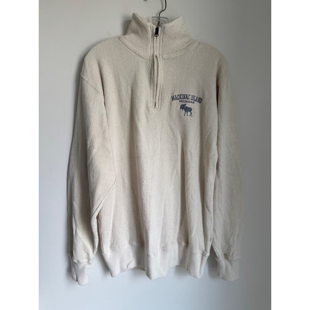 Mackinac Island Sweater 1/4 Zip Sweatshirt Pacific and Co.